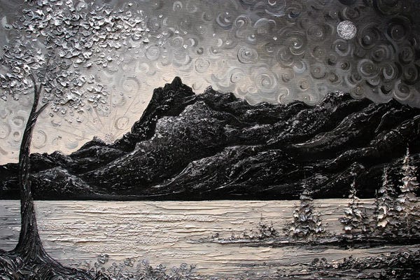 Frosted Dreams - Mountain Landscape