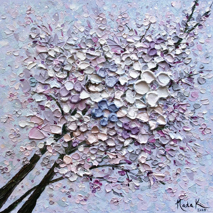 Pearl Petals by Nada Khatib wall art