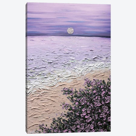 Dreaming Of You - Purple Lavender Lilac Canvas Print #NKH37} by Nada Khatib Canvas Art Print