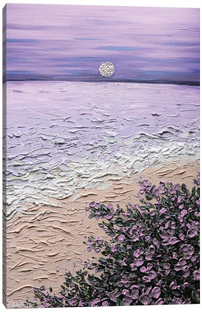Dreaming Of You - Purple Lavender Lilac Canvas Art Print - Nada Khatib