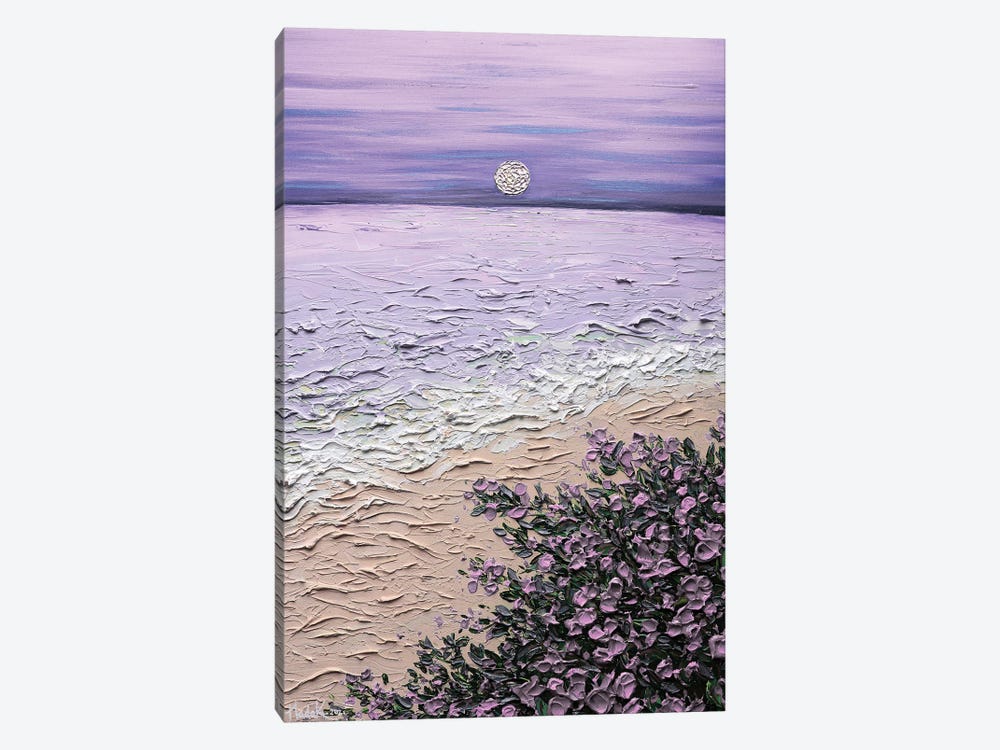 Dreaming Of You - Purple Lavender Lilac by Nada Khatib 1-piece Canvas Print