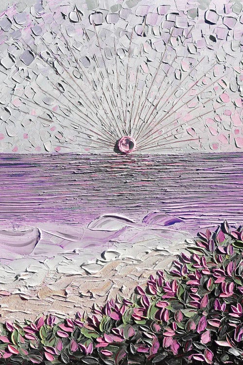 Our Hideaway - Purple Pink Magenta by Nada Khatib wall art
