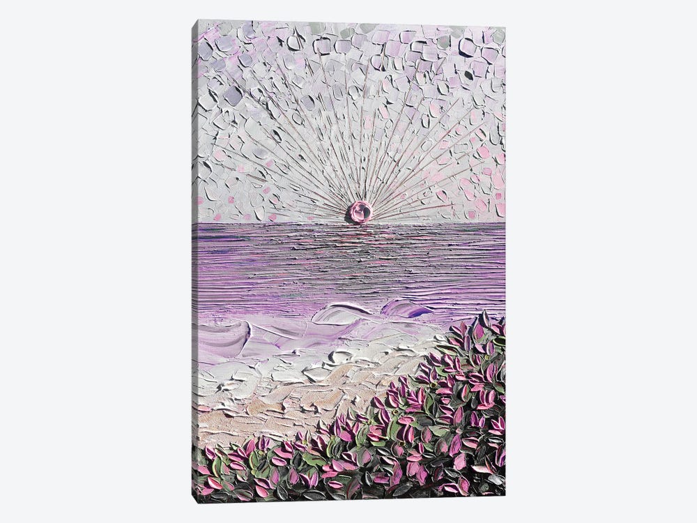 Our Hideaway - Purple Pink Magenta by Nada Khatib 1-piece Canvas Art Print