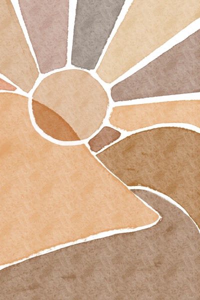 Sunrise Landscape by Nikki framed wall art