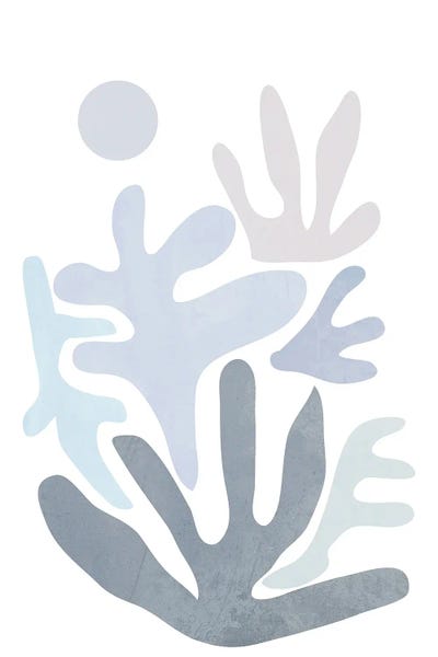 Minimalist Bohemian Decor: Pastel Coral Reef by Nikki