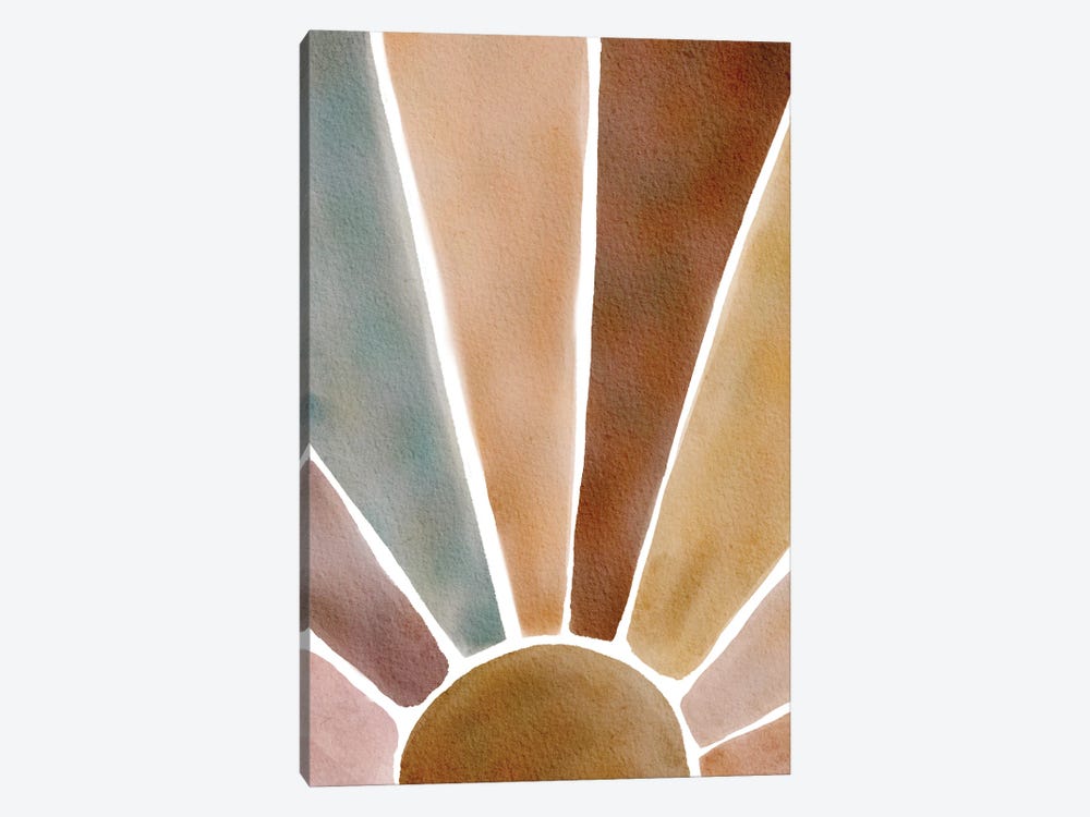 Earth Tone Sunrise by Nikki 1-piece Canvas Print