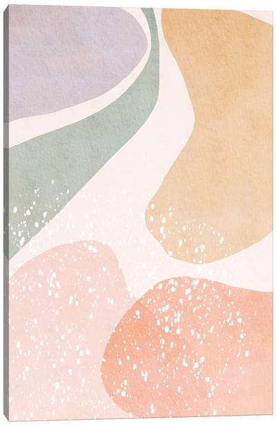 Abstract Colorful Canvas Art Print - Nikki