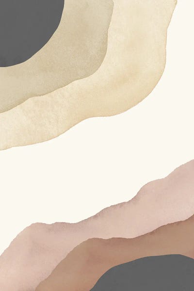 Office: Beige Abstract by Nikki