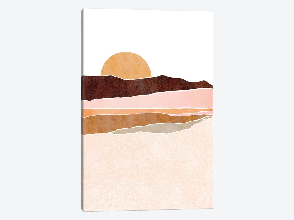 Sunrise Seascape by Nikki 1-piece Canvas Print
