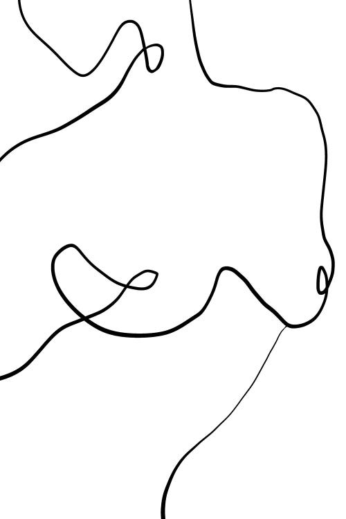 Nude Abstract Line