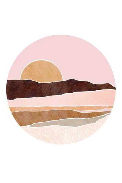 Minimalist Bohemian Decor: Sunrise by Nikki