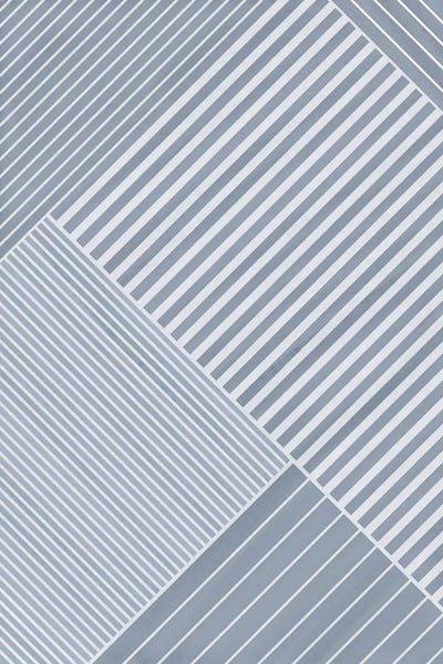 Minimalist Bohemian Decor: Blue Line by Nikki