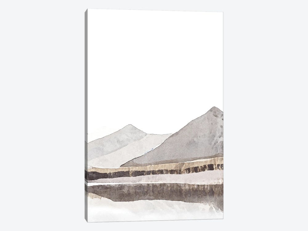 Monochrome Mountain by Nikki 1-piece Art Print