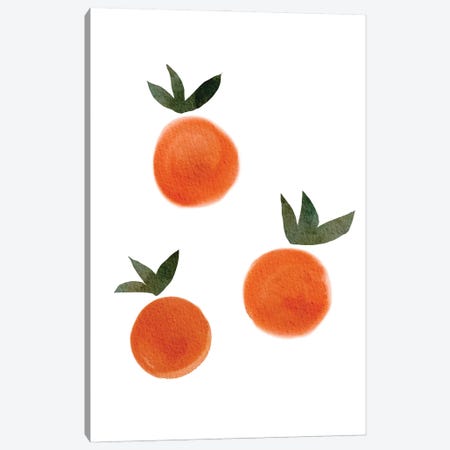 Orange Canvas Print #NKI141} by Nikki Canvas Print