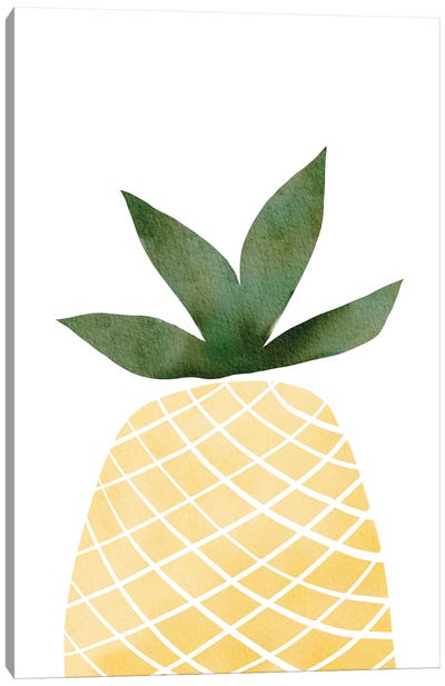 Pineapple Canvas Art Print - Nikki