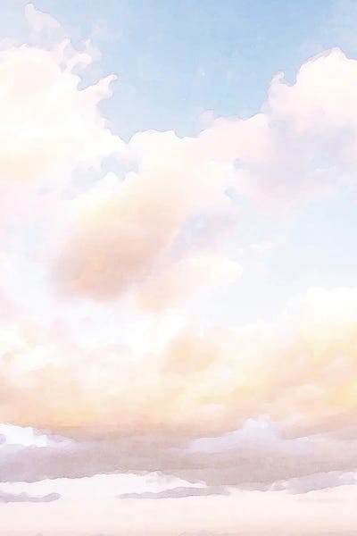 Minimalist Bohemian Decor: Sky Cloud by Nikki