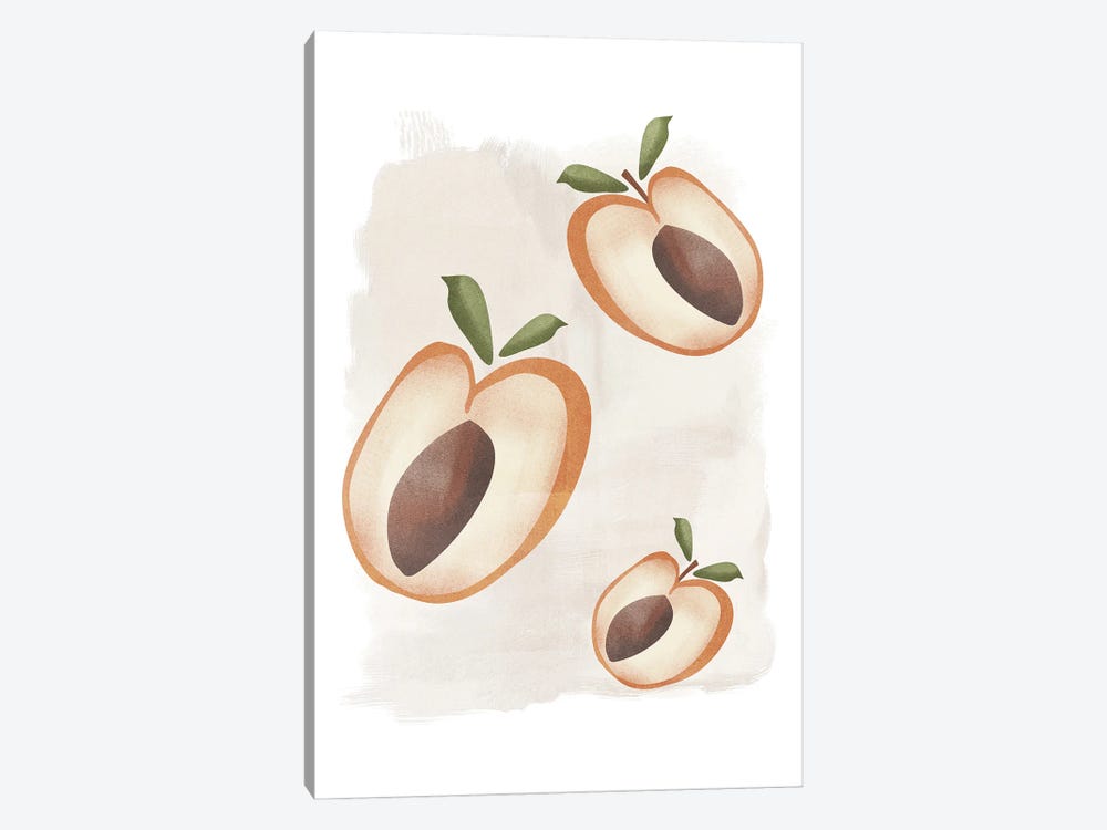 Apricot Painting by Nikki 1-piece Canvas Print