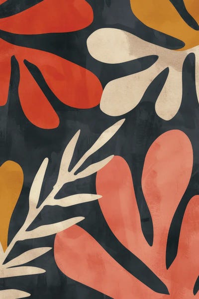 Fine Art Print: Abstract Botanical Rhythms by Nikki