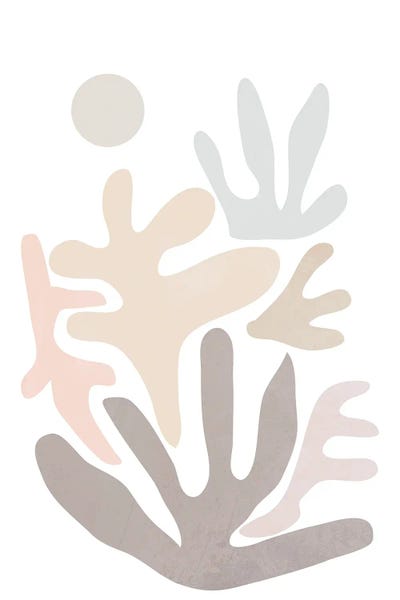 '70s Aesthetic: Abstract Coral by Nikki