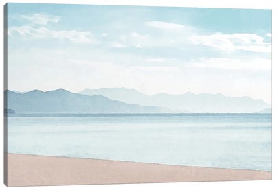 Beach Sea Canvas Art Print - Nikki