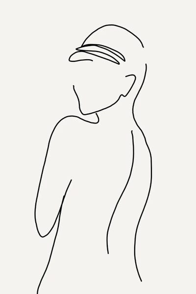 Minimal Line by Nikki framed wall art