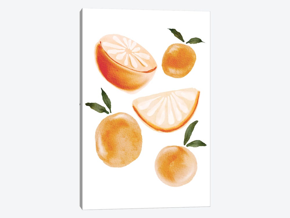 Oranges by Nikki 1-piece Art Print