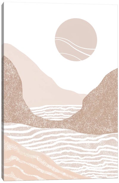 Coastal Sunrise Canvas Art Print - Nikki