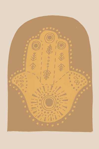 Boho Mid Century by Nikki framed wall art