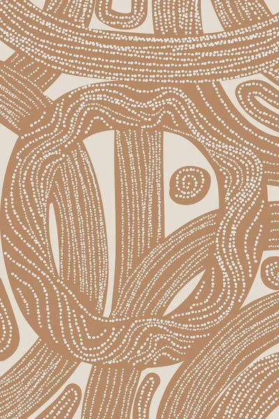 Minimalist Bohemian Decor: Abstract Dotted by Nikki