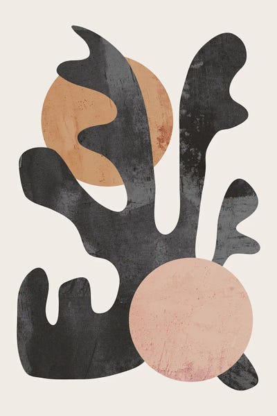 '70s Aesthetic: Beige Black Coral by Nikki