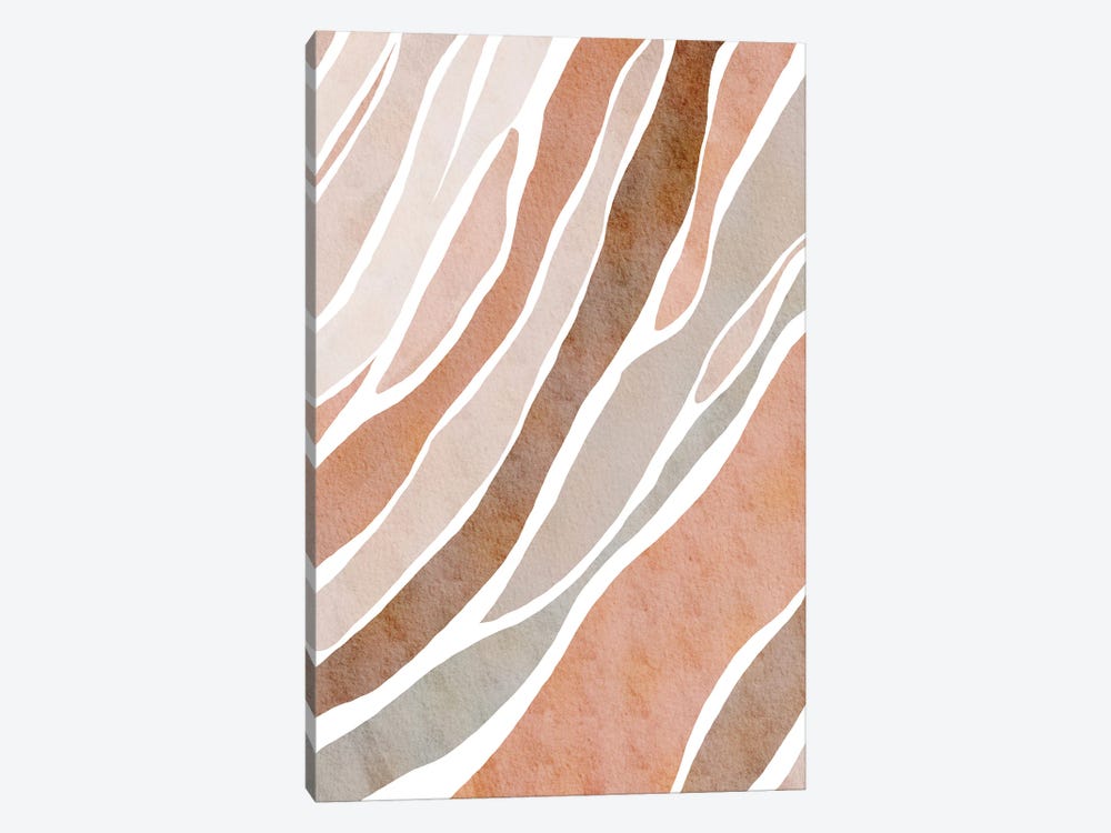Pastel Camouflage Pattern by Nikki 1-piece Canvas Print