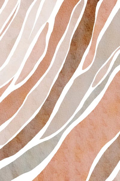 Minimalist Bohemian Decor: Pastel Camouflage Pattern by Nikki