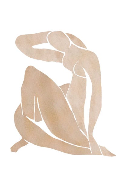 Office: Beige Woman Pose by Nikki