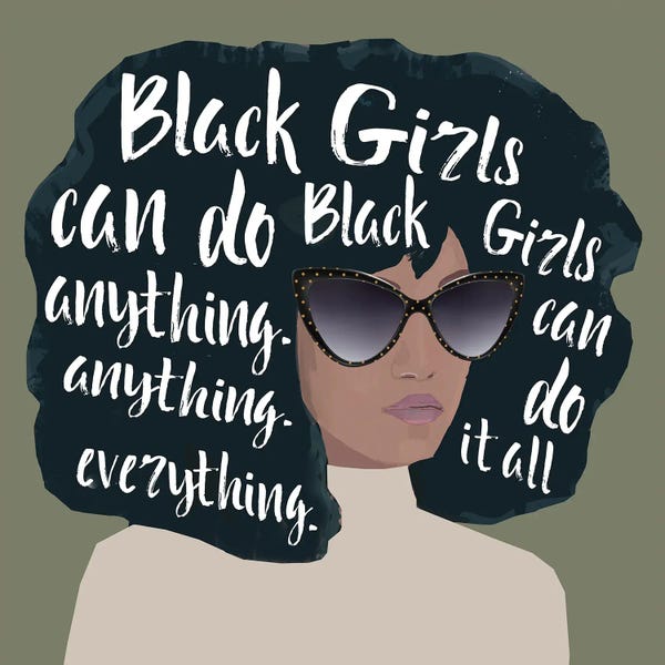 Eyewear: Black Girls Can Do II by Nikki Chu