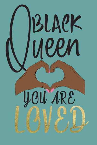 Women's Empowerment: Black Queen Loved by Nikki Chu