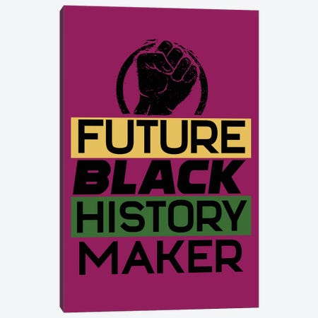 Future Black History II Canvas Print #NKK117} by Nikki Chu Canvas Art
