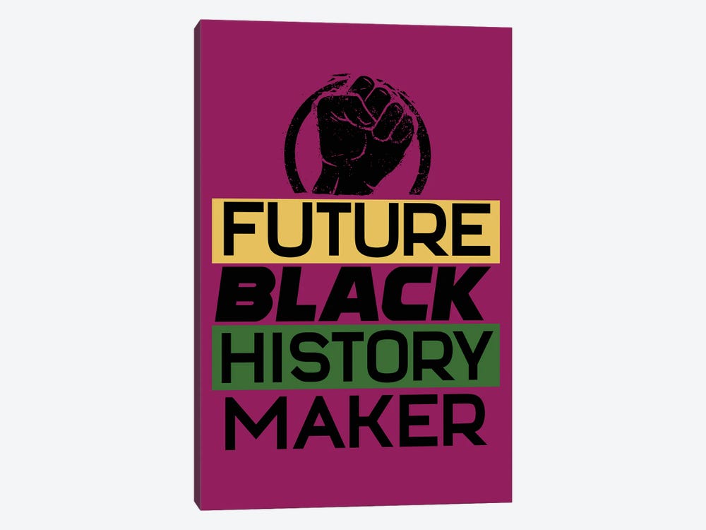 Future Black History II by Nikki Chu 1-piece Canvas Art Print