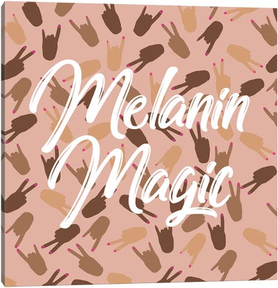Melanin Magic Canvas Art Print - Nikki Chu