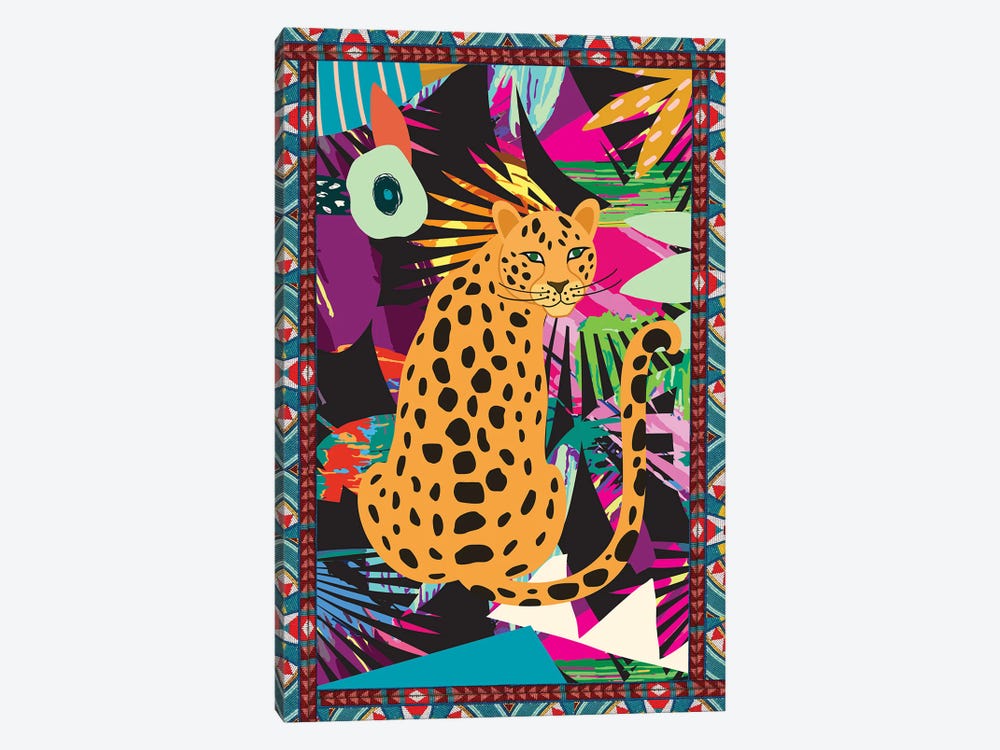 Cheetah Life II by Nikki Chu 1-piece Canvas Print