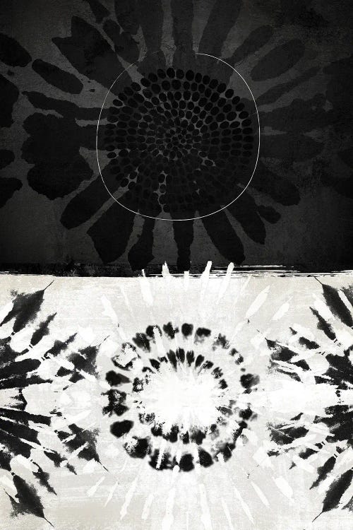 Flower Tribal III by Nikki Chu canvas print
