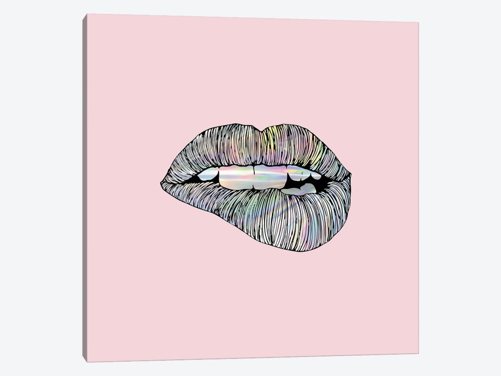 Lips by Nikki Chu 1-piece Canvas Art