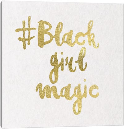 Black Girl Magic I Canvas Art Print - Black Lives Matter Art