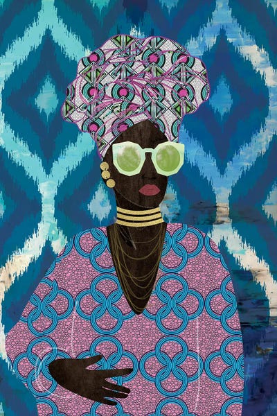 Nikki Chu: Modern Turban Queen I by Nikki Chu