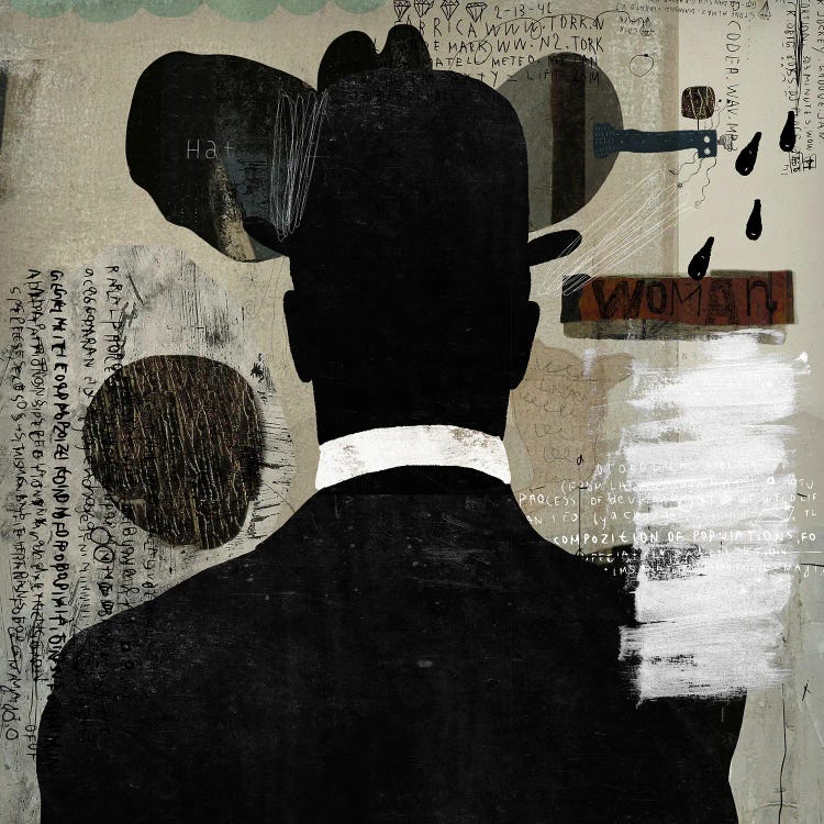 Mystery Man by Nikki Chu wall art