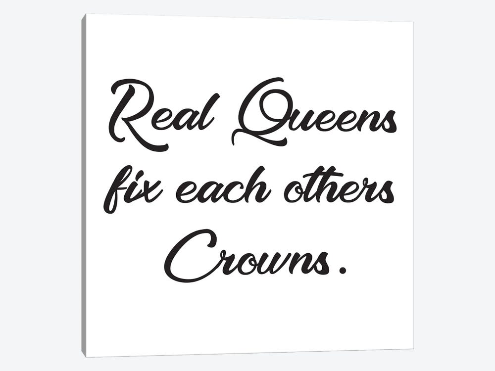 Real Queens Fix by Nikki Chu 1-piece Canvas Print