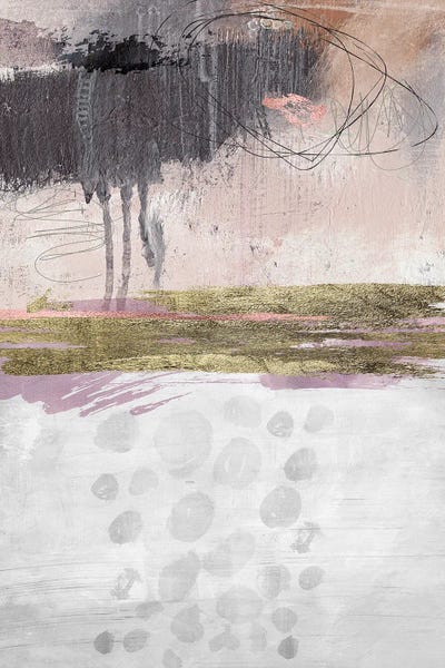 Minimalist Abstract: Rosey by Nikki Chu