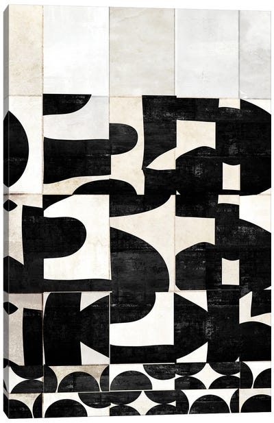 Scramble Canvas Art Print - Abstract Shapes & Patterns