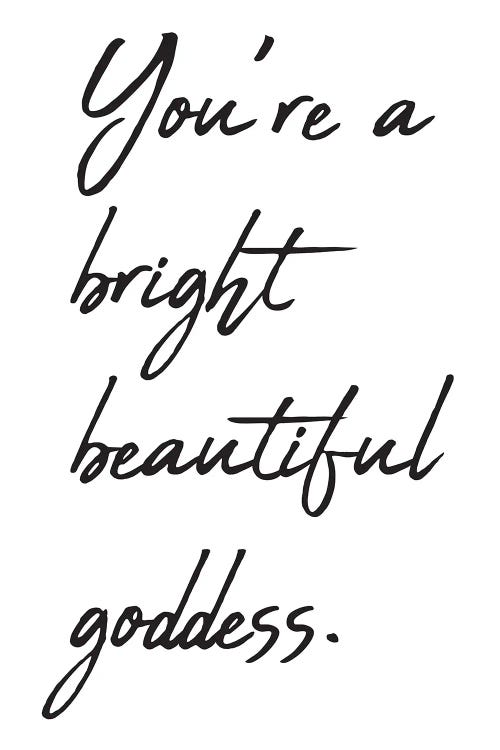 You're A Bright Beautiful