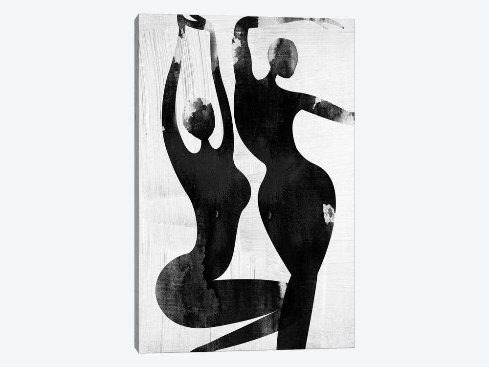 Let's Dance Love II by Nikki Chu 1-piece Canvas Print
