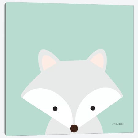 Cuddly Fox Canvas Print #NKL20} by Ann Kelle Art Print